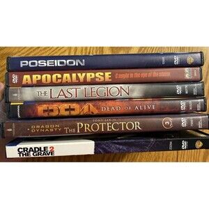 Lot Of 6 DVDs Action Adventure Drama Movies